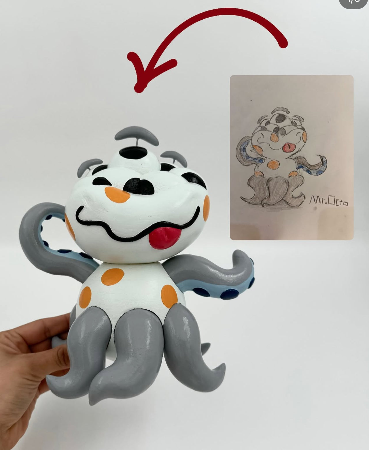 #custom_3d_printing Transform Your Drawing into a Unique 3D sculpture Mopoly