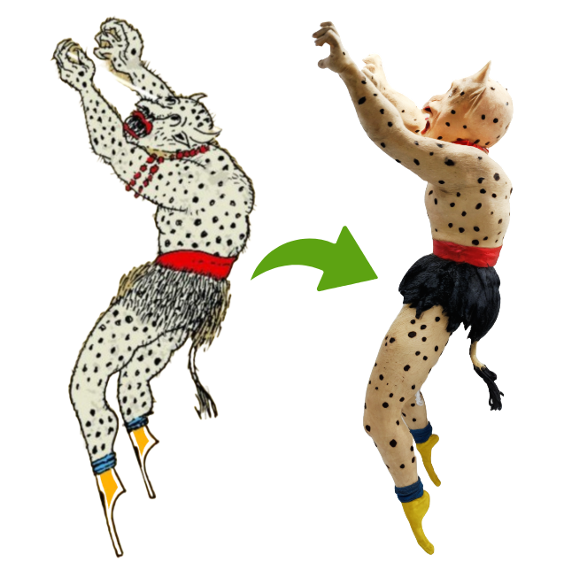 #custom_3d_printing Transform Your Drawing into a Unique 3D sculpture Mopoly