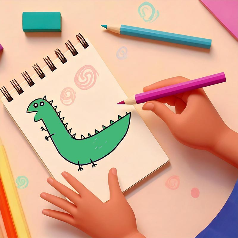 Drawing Received
We start with your unique drawing – the heart of the creation